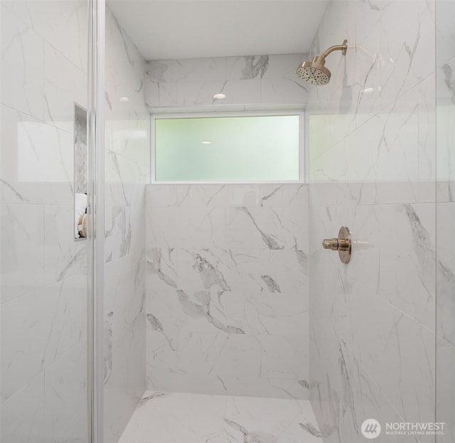 11123 105th Ave NE, Kirkland, WA 98033 - full bath featuring a marble finish shower