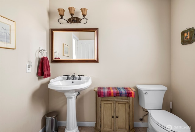 1223 Rainier Ln, Oak Harbor, WA 98277 - half bath with toilet and baseboards