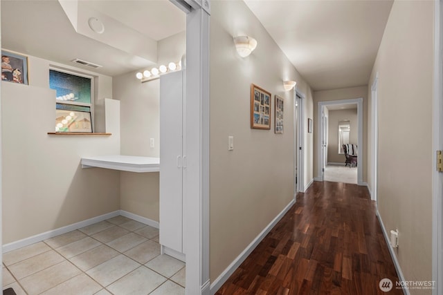 1223 Rainier Ln, Oak Harbor, WA 98277 - hall featuring baseboards and wood finished floors