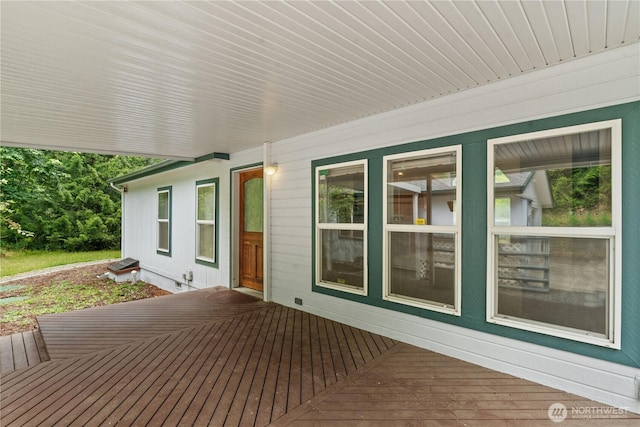 19113 217th Ave E, Orting, WA 98360 - view of wooden terrace