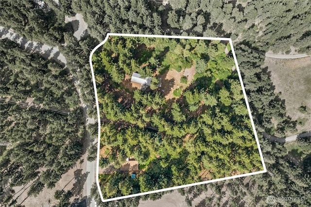 1810 Casassa Rd, Cle Elum, WA 98922 - aerial view of property's location with property boundaries highlighted