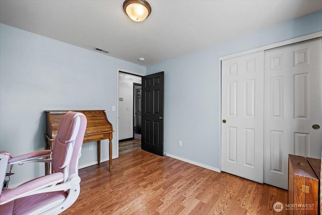8308 Langara Dr, Pasco, WA 99301 - office with light wood-style floors and baseboards