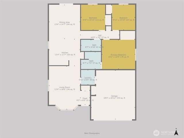 8308 Langara Dr, Pasco, WA 99301 - view of room layout