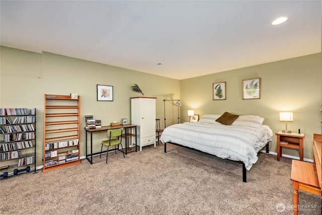 4243 Holcomb St, Port Townsend, WA 98368 - bedroom featuring carpet and recessed lighting