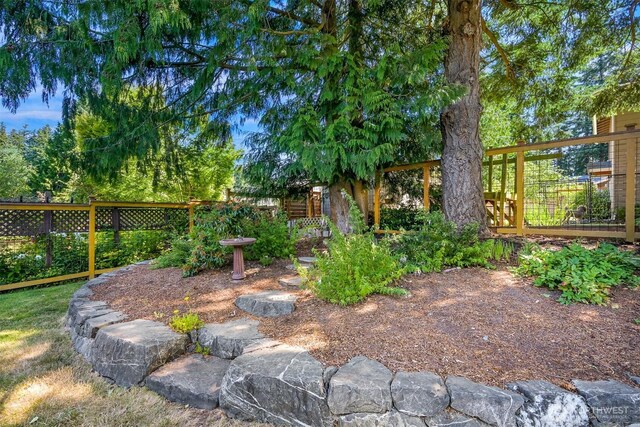 507 Lyla Ln, Bellingham, WA 98225 - view of fenced backyard