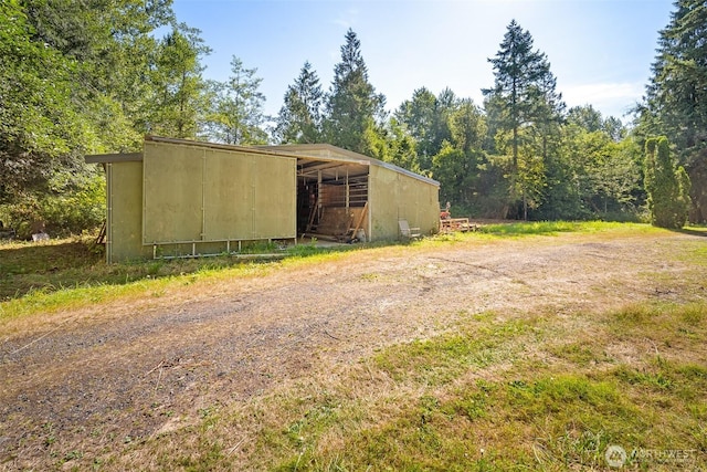 9330 Odell St, Blaine, WA 98230 - view of pole building