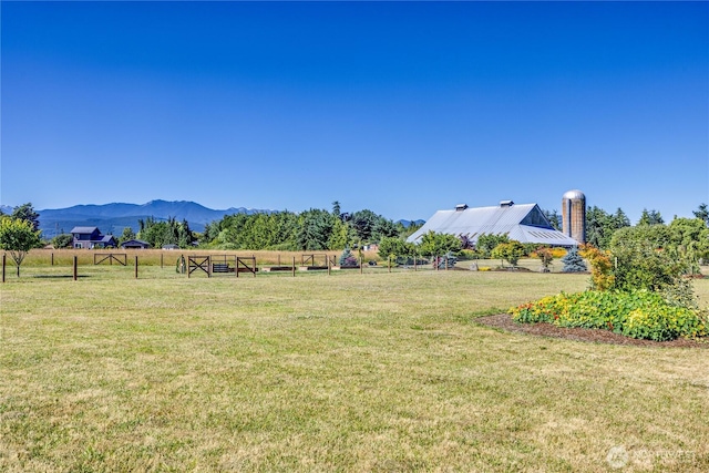 73 Sable Ct, Sequim, WA 98382 - view of yard featuring a mountain view