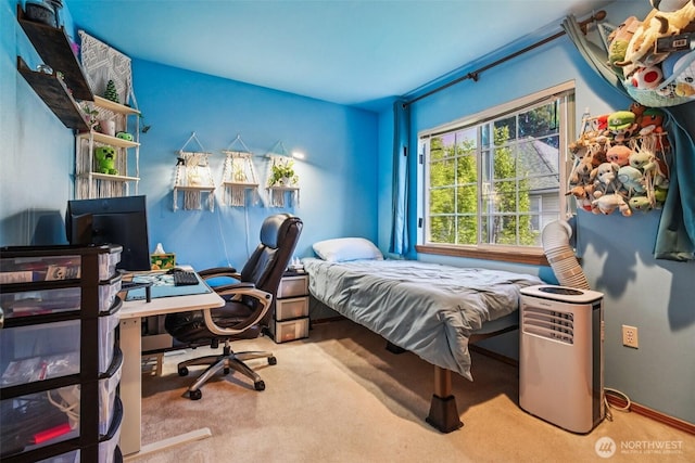 22727 NE 4th Pl Unit 117, Sammamish, WA 98074 - bedroom with carpet and a desk
