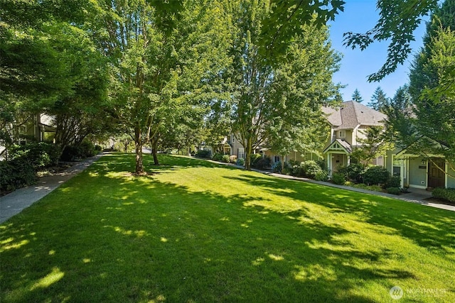 22727 NE 4th Pl Unit 117, Sammamish, WA 98074 - view of green lawn with a residential view