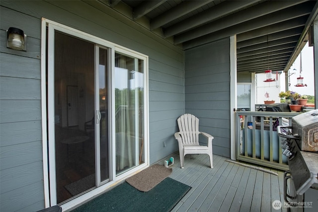 853 Ocean Shores Blvd NW Unit 4, Ocean Shores, WA 98569 - view of wooden deck