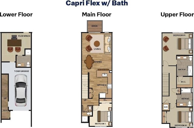 14707 87th Ave SE Unit V6, Snohomish, WA 98296 - view of floor plan / room layout