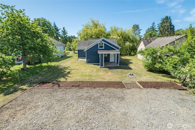 462 G St, Blaine, WA 98230 - view of green lawn featuring an outdoor structure