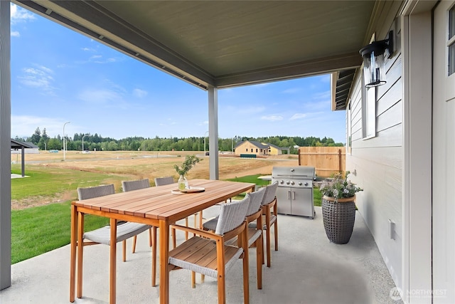 253 Kakela Rd, Winlock, WA 98596 - view of patio / terrace with outdoor dining space and area for grilling