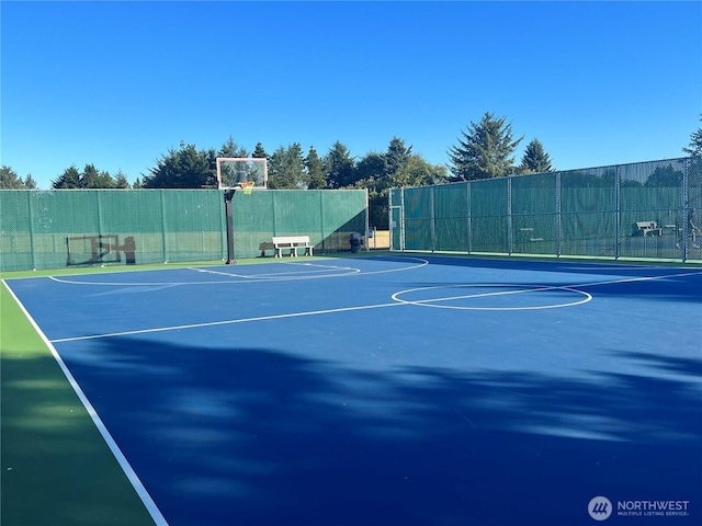 303 N Wynoochee Dr SW, Ocean Shores, WA 98569 - view of sport court with community basketball court