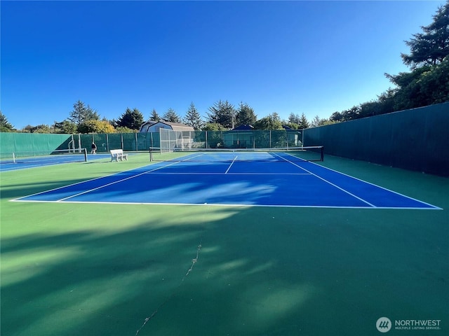 303 N Wynoochee Dr SW, Ocean Shores, WA 98569 - view of tennis court