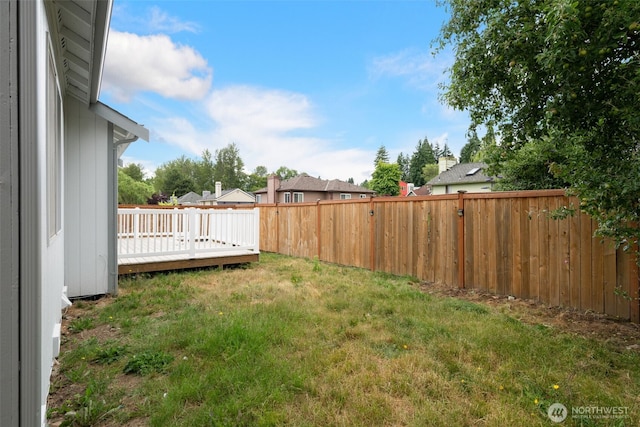 20122 102nd Ave SE, Kent, WA 98031 - fenced backyard featuring a wooden deck