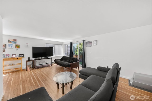 11556 Greenwood Ave N Unit 105, Seattle, WA 98133 - living area featuring light wood-type flooring