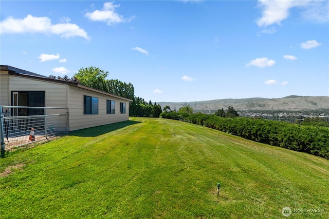 2434 NW Alan Ave, East Wenatchee, WA 98802 - view of green lawn with a mountain view