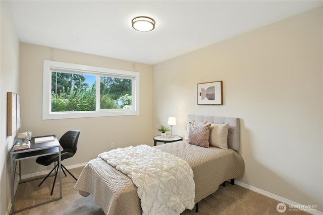 18844 SE 214th St, Renton, WA 98058 - carpeted bedroom featuring an office area and baseboards