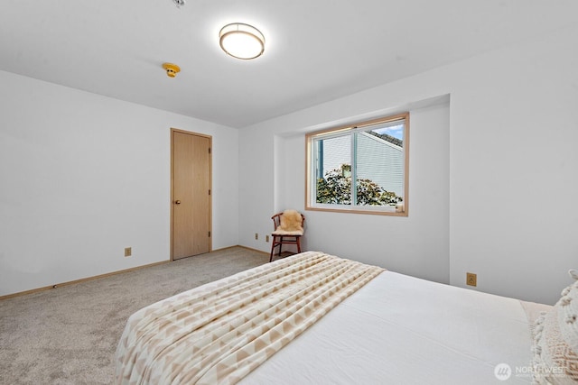 17218 97th Pl SW Unit 303, Vashon, WA 98070 - carpeted bedroom with baseboards