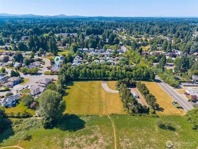 4101 Banbridge Loop SE, Olympia, WA 98501 - aerial view of property's location with a heavily wooded area