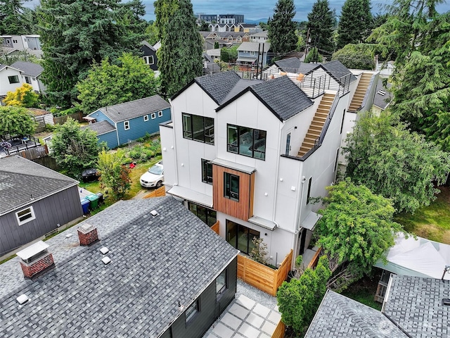 8733 13th Ave NW Unit A, Seattle, WA 98117 - aerial perspective of suburban area