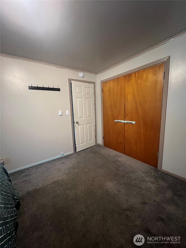 1717 Cherry St, Aberdeen, WA 98520 - unfurnished bedroom featuring carpet floors and a closet