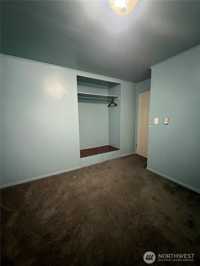 1717 Cherry St, Aberdeen, WA 98520 - unfurnished bedroom featuring carpet floors and a closet