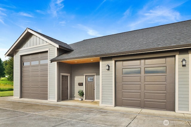 5754 W 26th Crst, Ferndale, WA 98248 - ranch-style home featuring roof with shingles and board and batten siding