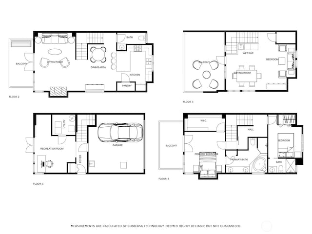 1416 6th Ave N, Seattle, WA 98109 - view of home floor plan