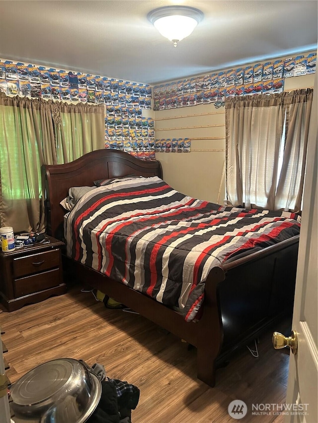 517 Juniper, Oroville, WA 98844 - bedroom with wood finished floors