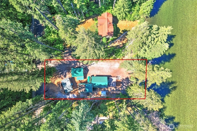 13990 Brae Burn Rd, Leavenworth, WA 98826 - view of subject property with property parcel outlined