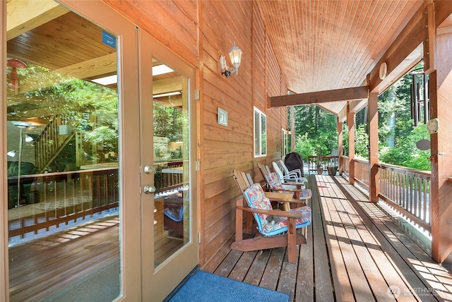 2115 Chiwawa Ct, Leavenworth, WA 98826 - porch with french doors