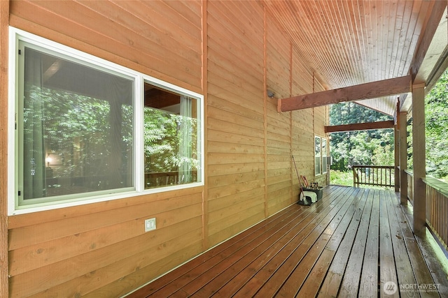2115 Chiwawa Ct, Leavenworth, WA 98826 - view of wooden deck