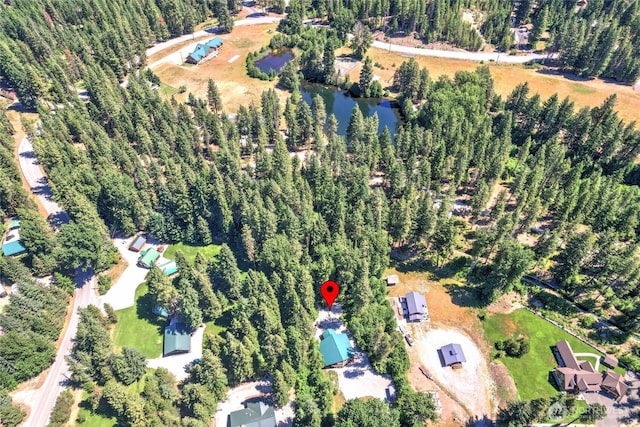 2115 Chiwawa Ct, Leavenworth, WA 98826 - aerial view of property and surrounding area featuring a large body of water