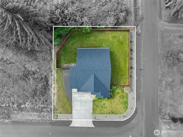 10 Coyote Rd, Montesano, WA 98563 - view of subject property with property parcel outlined