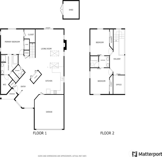 17915 25th Ave E, Tacoma, WA 98445 - view of property floor plan