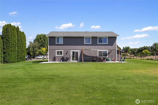11389 Thompson Rd NE, Moses Lake, WA 98837 - back of property with a patio area