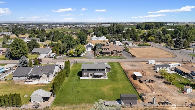 11389 Thompson Rd NE, Moses Lake, WA 98837 - aerial view of property's location with nearby suburban area