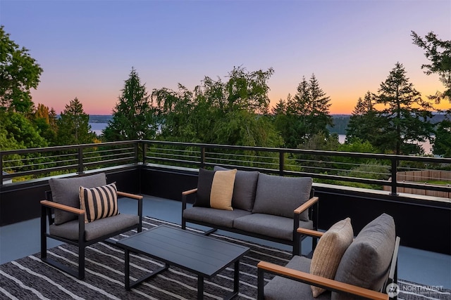 4719 86th Ave SE, Mercer Island, WA 98040 - patio / terrace with an outdoor hangout area