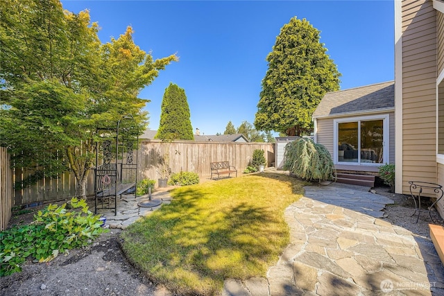 31451 48th Pl SW, Federal Way, WA 98023 - fenced backyard featuring a patio