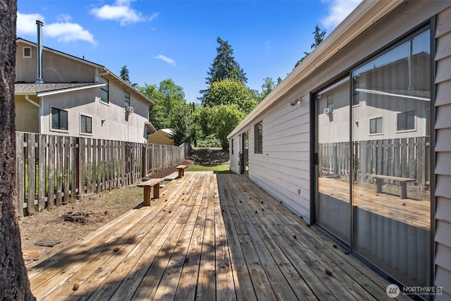2528 S 363rd St, Federal Way, WA 98003 - wooden deck featuring a fenced backyard
