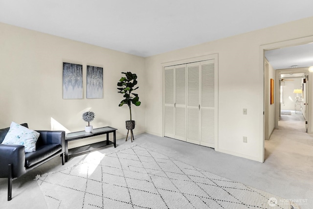 1541 NE 143rd St Unit H5, Seattle, WA 98125 - living area with light colored carpet and baseboards
