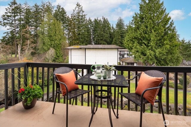 19411 56th Ave W Unit 321, Lynnwood, WA 98036 - view of balcony