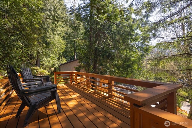 13 Westbrook Ct, Bellingham, WA 98229 - view of wooden deck