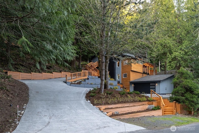 13 Westbrook Ct, Bellingham, WA 98229 - view of front of home with stairs
