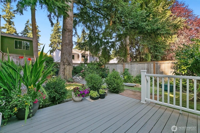 13216 NE 138th Pl, Kirkland, WA 98034 - view of wooden terrace