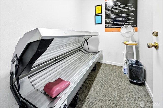 23335 Cedar Way Unit B204, Mountlake Terrace, WA 98043 - miscellaneous room featuring a tanning bed and carpet