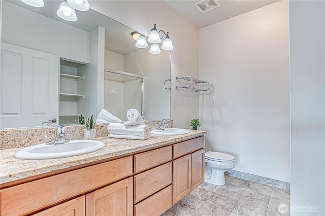 1601 Maiden Ln Unit A102, Wenatchee, WA 98801 - full bath with a shower stall and double vanity
