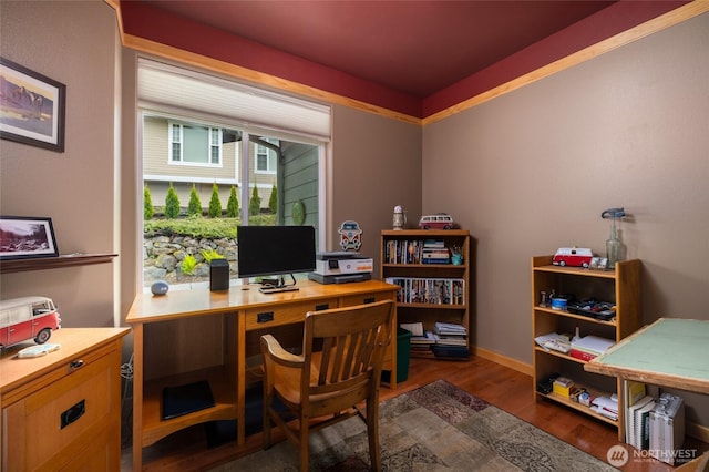 3205 Shelly Hill Rd, Mount Vernon, WA 98274 - office space with wood finished floors and baseboards